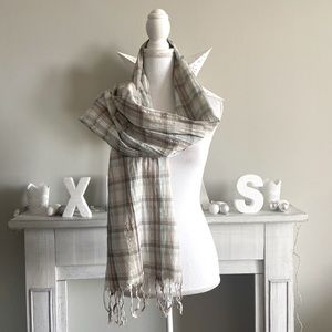 H&M Divided - Scarf (gold, turquoise,beige)